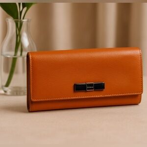Furla Orange Wallet